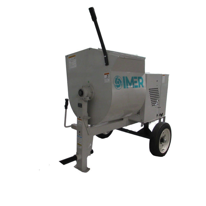IMER HSM 8 Towable 8 cu ft Horizontal Shaft Mortar Mixer