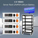 Green Vista Living Off Grid Solar Kit 16KW 48VDC 120V/240V 25.6KWH LITHIUM BATTERY 32 X 415 Watts Solar... - Dimensions