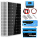 Green Vista Living Off Grid Solar Kit 3000W Inverter 12VDC 120V Output Battery 600 watt Solar Back Up SGK-PRO3 - Dimensions