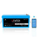 Green Vista Living Sungold Power 12V 200Ah LiFePo4 Deep Cycle Lithium Battery Bluetooth / Self-Heating / IP65
