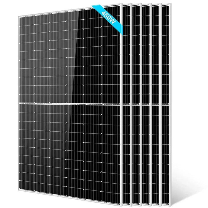 Green Vista Living Sungold Power 450 Watt Monocrystalline PERC Solar Panel - Installation View
