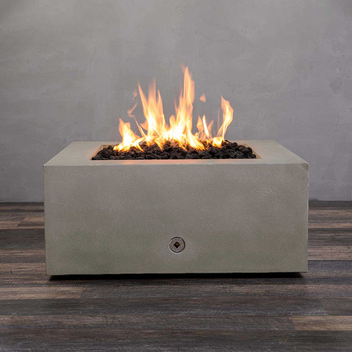 Starfire Designs Gravity 36" Square Concrete Gas Fire Pit Starfire Designs