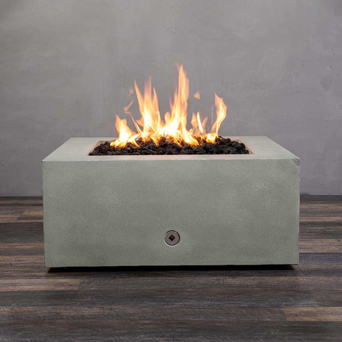 Starfire Designs Gravity 36" Square Concrete Gas Fire Pit Starfire Designs