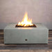Starfire Designs Gravity 45" Square Concrete Gas Fire Pit Starfire Designs