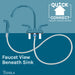 Utility Sink Tehila Chrome Finish Gooseneck Faucet with Side Sprayer - Installation View
