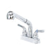 Utility Sink Tehila Chrome Finish Pull-Out Faucet