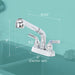 Utility Sink Tehila Chrome Finish Pull-Out Faucet - Side View