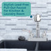 Utility Sink Tehila Chrome Finish Pull-Out Faucet - Lifestyle View