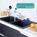 Utility Sink Tehila Chrome Finish Pull-Out Faucet - Close-Up