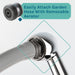 Utility Sink Tehila Chrome Finish Pull-Out Faucet - Installation View