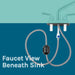 Utility Sink Tehila Chrome Finish Pull-Out Faucet - View 9