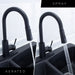 Utility Sink Tehila Black Finish High-Arc Pull-Down Faucet - Features