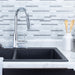 Utility Sink Tehila Chrome Finish High-Arc Pull-Down Faucet - Detail View