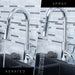 Utility Sink Tehila Chrome Finish High-Arc Pull-Down Faucet - Features