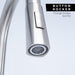 Utility Sink Tehila Stainless Steel Finish High-Arc Pull-Down Faucet - Lifestyle View