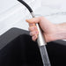 Utility Sink Tehila Stainless Steel Finish High-Arc Pull-Down Faucet - View 9