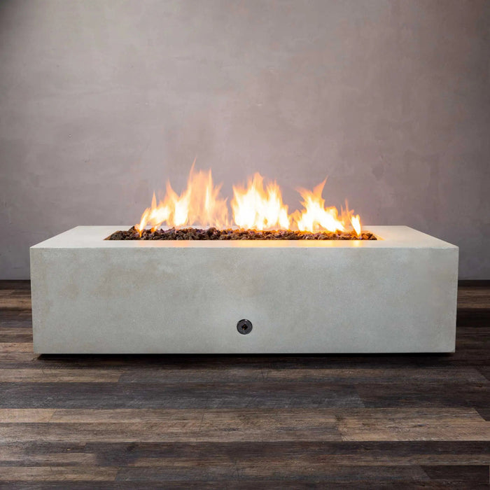 Starfire Designs Gravity 60" x 32" Rectangle Concrete Gas Fire Pit Starfire Designs