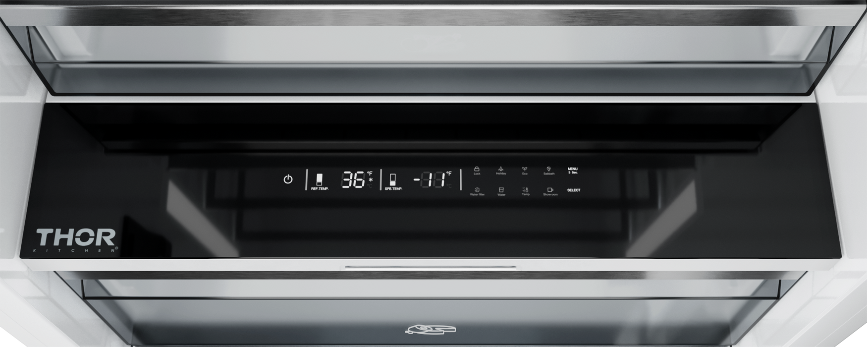 Thor Kitchen X Series 30-Inch Column Refrigerator (XRF30CRF) – control panel