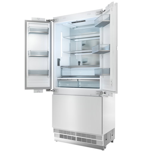 Thor Kitchen 36 Inch Built-In Bottom Freezer Refrigerator in Panel Ready XRF3619BFP Thor Kitchen