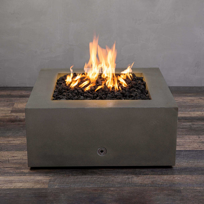 Starfire Designs Gravity 36" Square Concrete Gas Fire Pit Starfire Designs