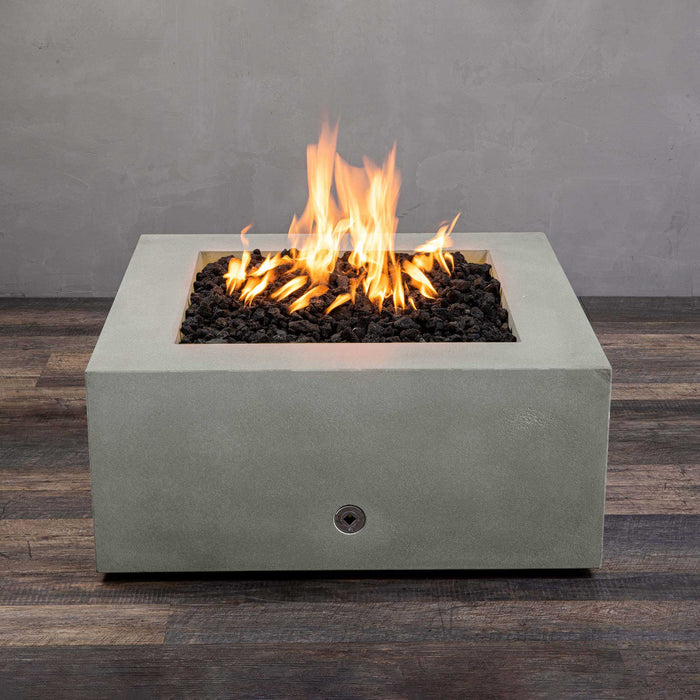 Starfire Designs Gravity 36" Square Concrete Gas Fire Pit Starfire Designs