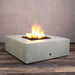 Starfire Designs Gravity 45" Square Concrete Gas Fire Pit Starfire Designs