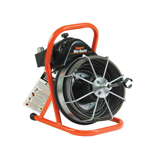General Pipe Cleaners Mini rooter, 50-Ft. X 1/2-In. Cable, MRCS Cutter Set – 111380