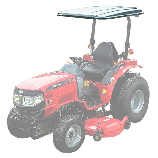 Jrco Eclipse Universal Tractor Canopy, Black, 45-In. X 50-In. – 4550SB