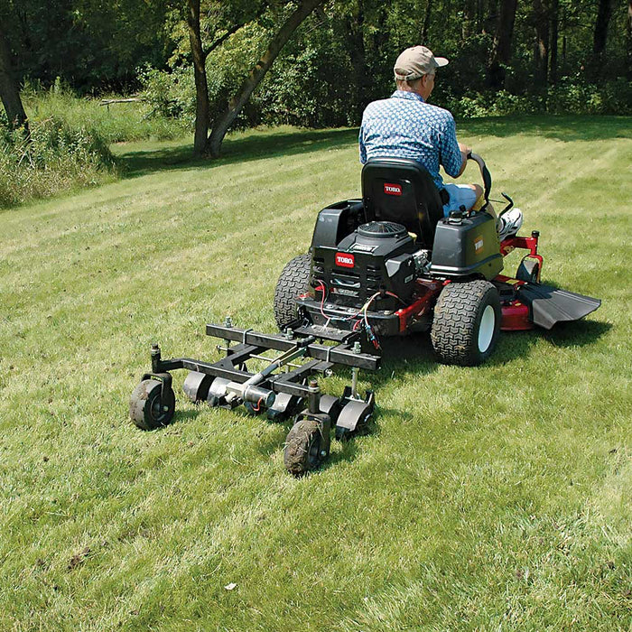 Jrco 38-In. Hooker Aerator, Tow Behind Mower Attachment – 753