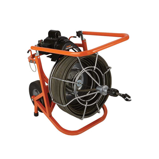 General Pipe Cleaners Easy Rooter, 100-Ft. X 5/8-In. Cable, SRCS-R Cutter Set – 110250