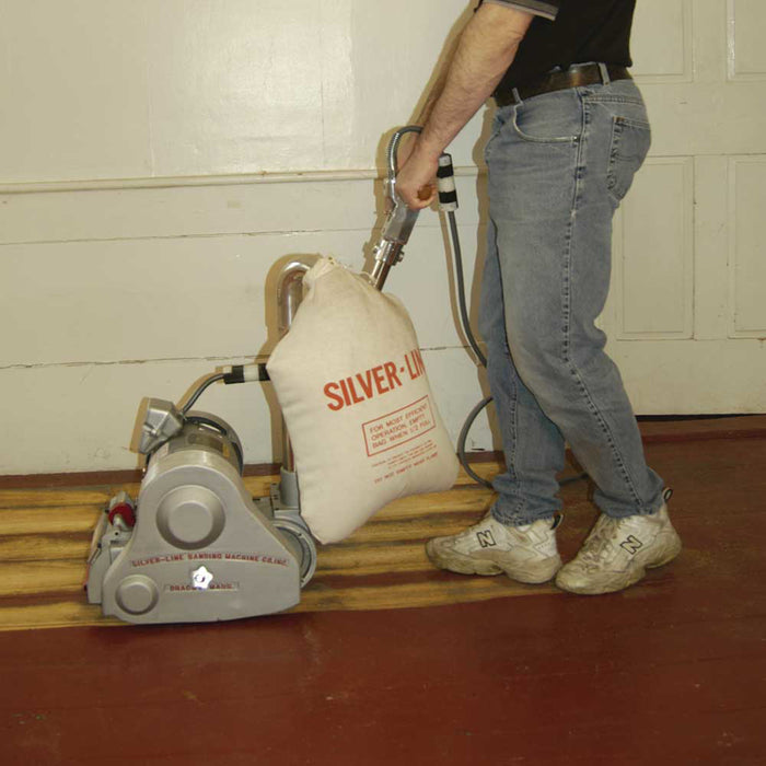 Essex-Silver Line Floor Sander, 1.5 HP, Red rubber drum – SL8