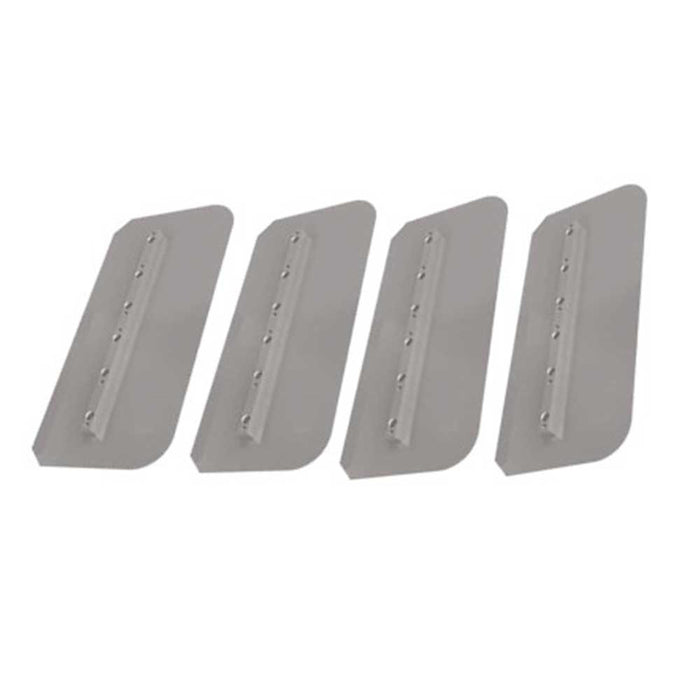 Brave Combo Trowel Blade Set, 46-In., Pack of 4, 8-In. X 14-In. – BR315-TB