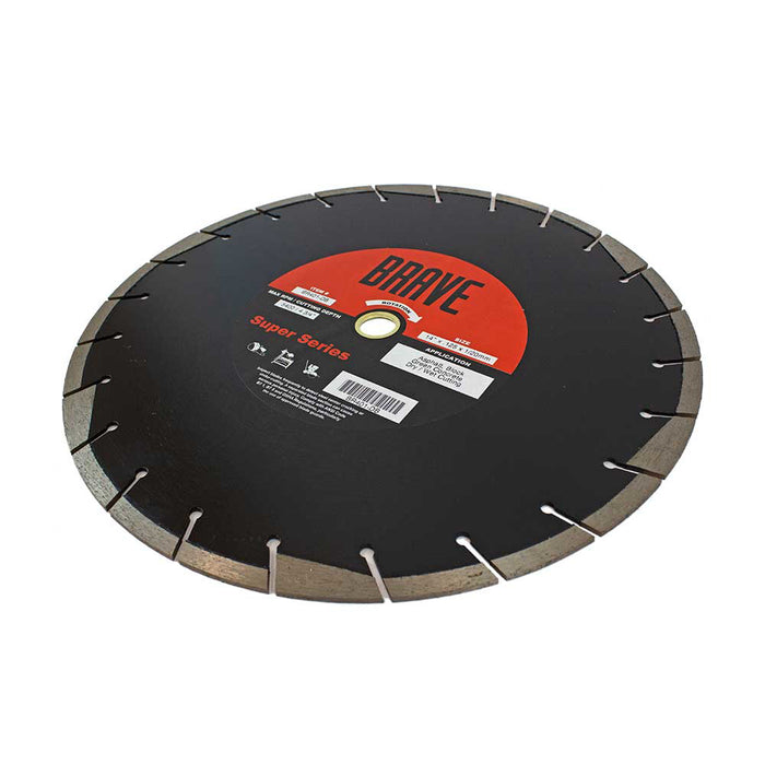 Brave Diamond Blade, 14 X .125 X 1/20MM, Asphalt/Green Concrete – BR401-DB