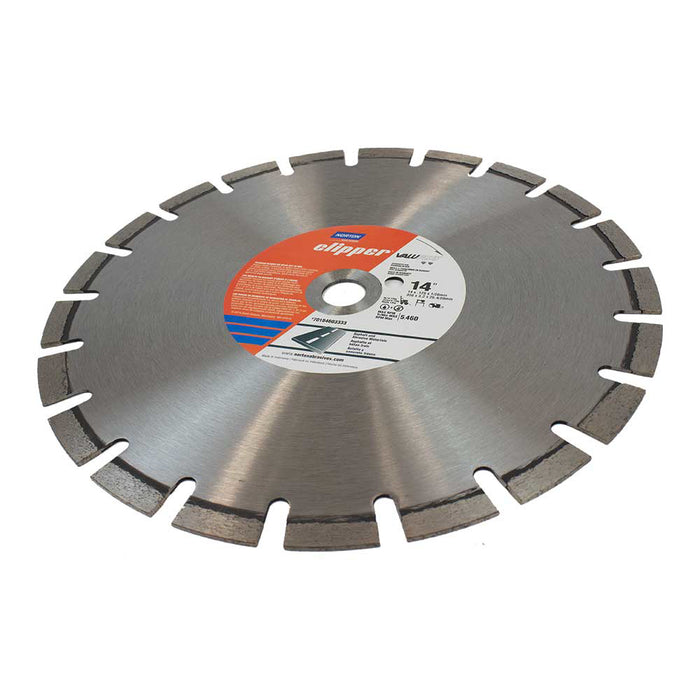 Norton Diamond Blade, Valuplus Asphalt And Concrete 14 X .125 X 1 – 70184603333