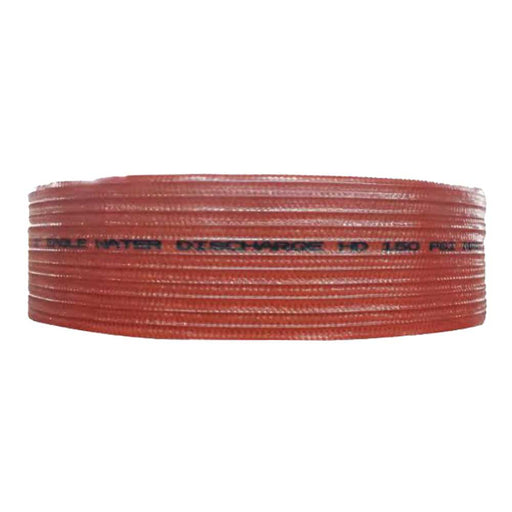 JGB, 2-In. X 50-Ft. Red PVC Discharge Hose MxF Water Shanks – A008-0321-1650
