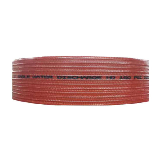 JGB, 2-In. X 50-Ft. Red PVC Discharge Hose CxE Camlocks – A008-0321-3550