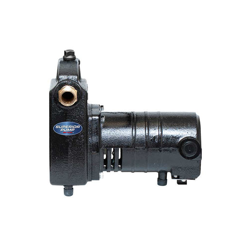 Superior Pump Transfer Pump, 1/2 HP, Cast Iron, 3/4-In. NPT/GHT, 1500 GPH – 90050