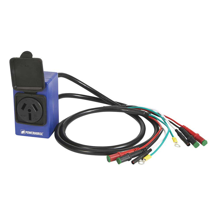 Powerhorse Parallel Cable Kit Connects 4500W to 4500W Generator – 96728