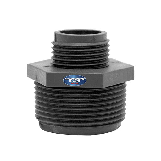 Superior Pump Garden Hose Adaptor For Use With 1-1/4-In. NPT – 99005