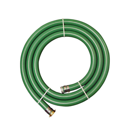 JGB, 4-In. 20-Ft. Green PVC Suction Hose MxF Water Shanks – A007-0649-1620