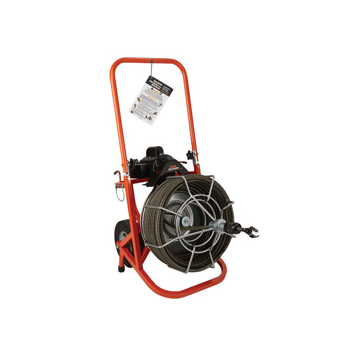 General Pipe Cleaners Easy-Rooter Jr., 75-Ft. X 1/2-In. Cable, EJCS Cutter Set – 103070