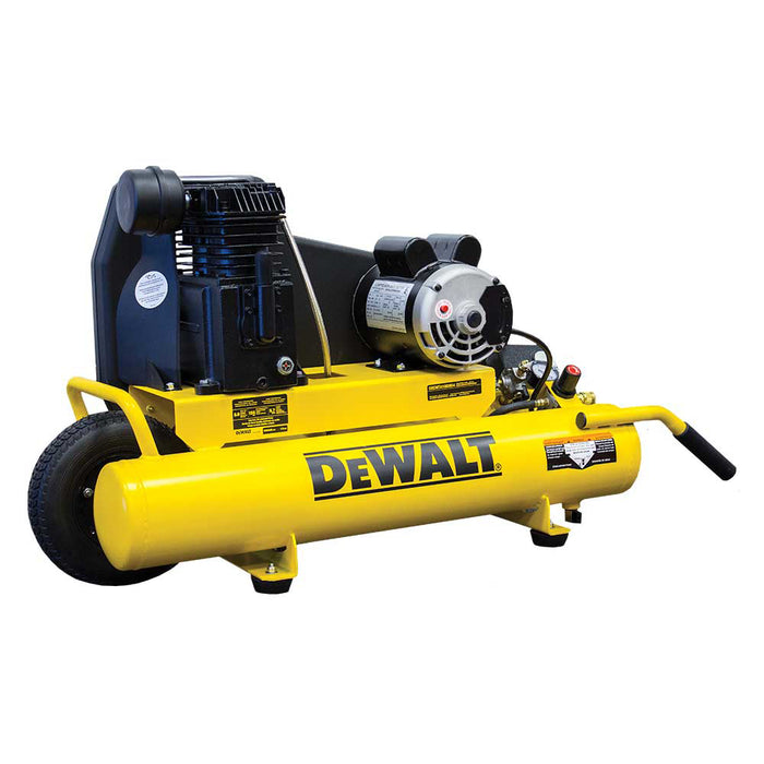 DeWalt 8-Gallon Air Compressor, Wheelbarrow Style, 5.7 CFM @ 90 PSI, Electric – DXCMTA1980854