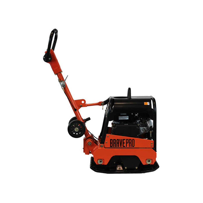 BravePro Reversible Plate Compactor, 15 In., Wheel Kit, Honda GX160 – BRPRP210H