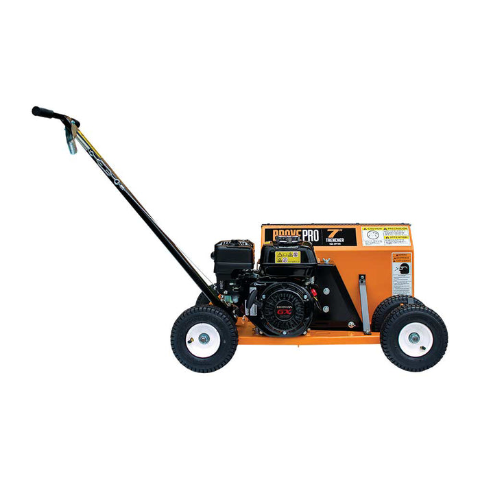 BravePro Trencher, 7 in. x 2 in. Clay Rotor, Honda GX200 – BRPT704H