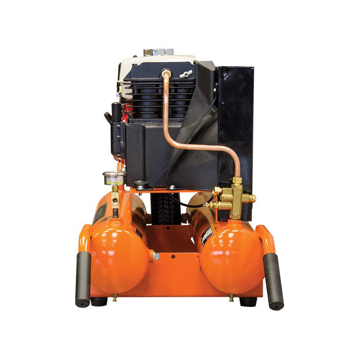 Industrial Air 8-Gallon Air Compressor, Wheelbarrow Style, 9.9 CFM @ 90 PSI, Honda GX160 – CTA5590856