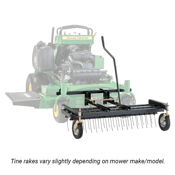 Jrco 36-In. Tine Rake Dethatcher, Mount Bar, Exmark Phaser Toro Z300 Pro – 473/36P