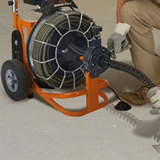 General Pipe Cleaners SpeedRooter 92R, 100-Ft. X 5/8-In. Cable, SRCS-R Cutter Set – 108640