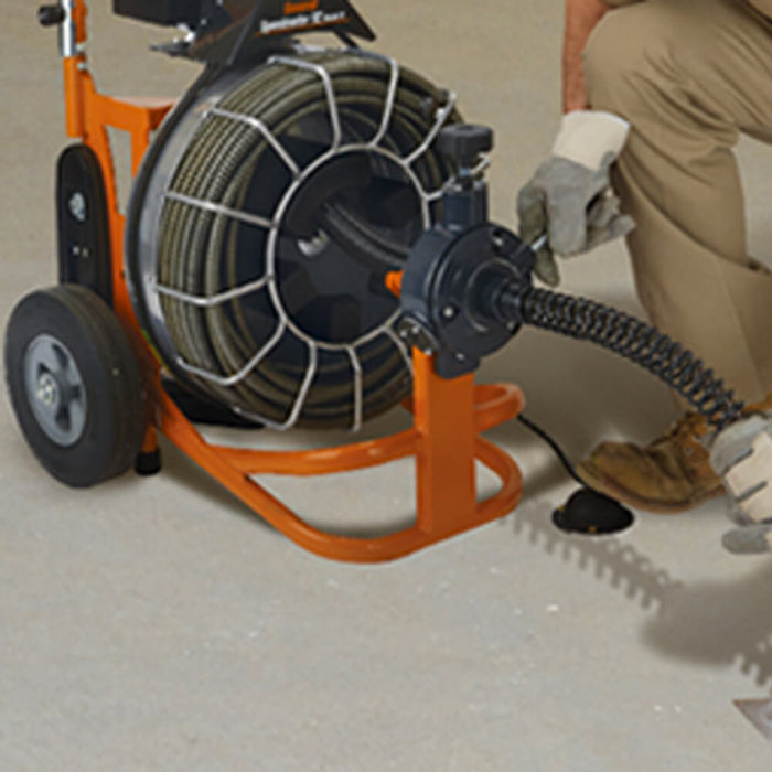General Pipe Cleaners SpeedRooter 92R, 100-Ft. X 5/8-In. Cable, SRCS-R Cutter Set – 108640