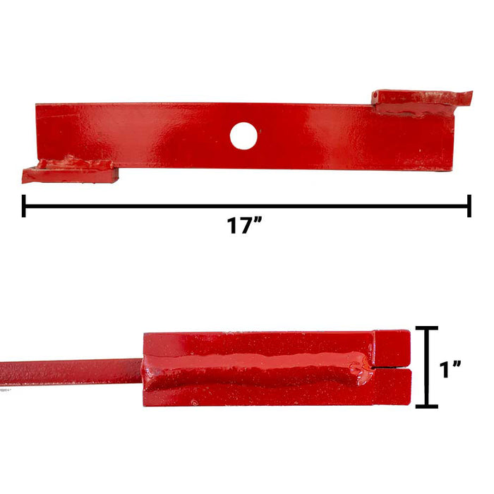 Brown Clay Rotor, 5-In. X 1-In., 2 Point – 702-82A