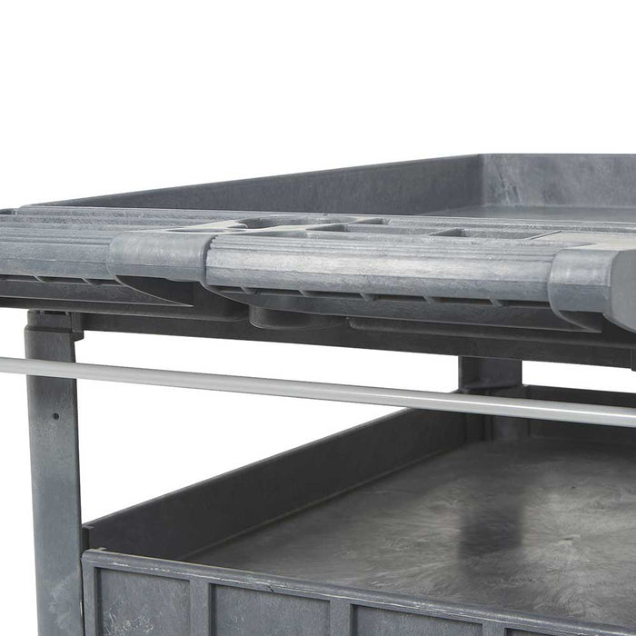 Ironton Utility Cart, 500-Lb. Capacity, 46-In. W x 25-In. D x 32-In. H – 53411